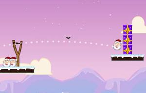 play Santa Slingshot Adventure