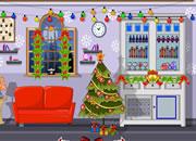 play Decorated Christmas House Escape