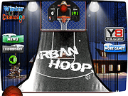 play Winter Hoop Challenge Game