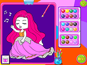 play Princess Coloring Book Game