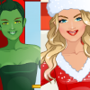 Makeover Studio Grinch To Santa Girl