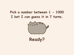 play Pusheen Number Guess