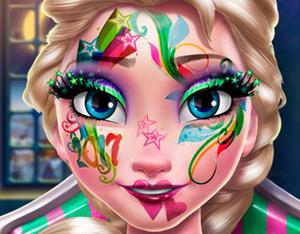 play Elsa New Year Makeup