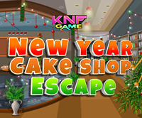 play New Year Cake Shop Escape