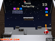 play Santa'S Rooftop-Hop Game