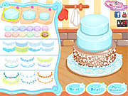 play Barbie Beach Wedding Cake Game