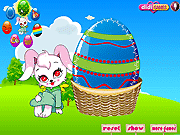 play Easter Bunny And Colorful Eggs Game