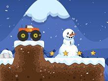 play Monster Truck Winter Jumps