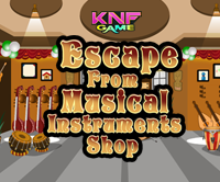 play Escape From Musical Instruments Shop