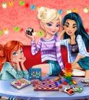 Princesses Board Games Night