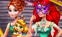 play Anna And Ariel Dress Up