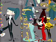 play Lashes... Halloween Dress Up Game