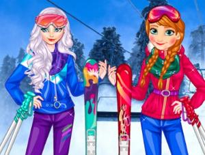 play Princesses At Ski