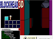 play Blockhead 3D Game