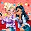 play Enjoy Princesses Board Games Night