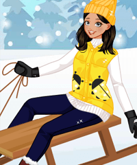 Take A Sled Dress Up Game