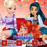 Princesses Board Games Night