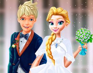 play Princess Elsa Dream Wedding