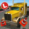 City Truck Driving School Simulator: Test Parking