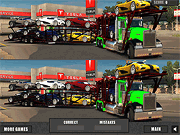 Car Transporter Truck Differences Game