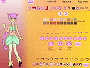 play Tokyo Mew Mew Character Creator Game