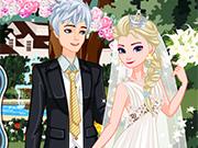 play Elsa'S Retro Wedding