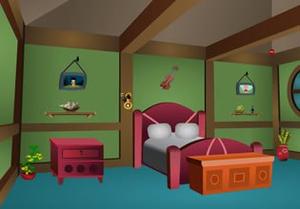 play Green Vintage Room Escape