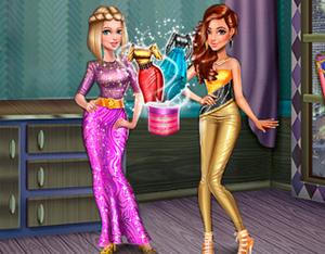 play Dolly Party Dress Up