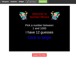Number Wizard