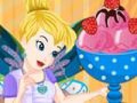 play Tinkerbell Strawberry Ice Cream - Free Game At Playpink.Com