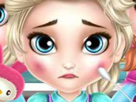 play Frozen Baby Doctor - Free Game At Playpink.Com