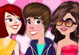 play Kiss Justin Bieber - Free Game At Playpink.Com