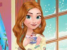 play Frozen Sisters Cozy Time