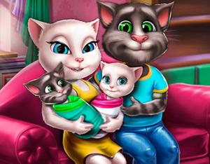 play Angela Twins Family Day