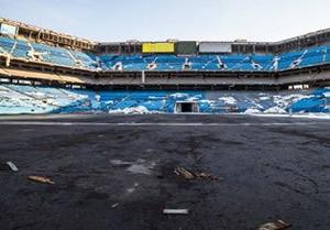 Abandoned Rugby Stadium