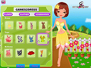 Flower Trend Dressup Game