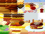 play Supreme Sandwich Maker Game