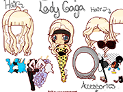 play The Lady Gaga Dress Up Game