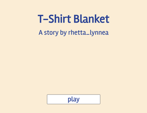 play T-Shirt Blanket