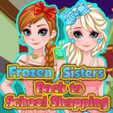 play Frozen Sisters Back To School Shopping