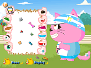 play Little Meowny Dressup Game