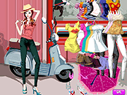 play Bike Fashion Dressup Game