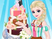 play Elsa Wedding Cake Master