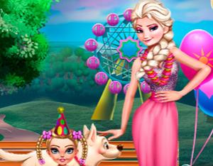 play Princess Elsa Birthday Shopping