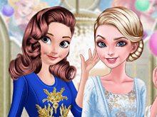 play Anna And Elsa Arendelle Ball