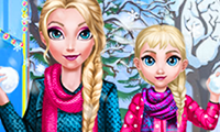 play Mommie Elsie Winter Day