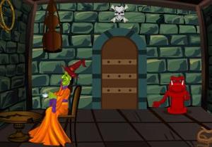 play Green Witch House Escape