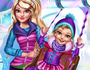 play Princesses Winter Amusement