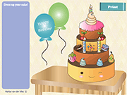 Dress Up Your Cake! Game