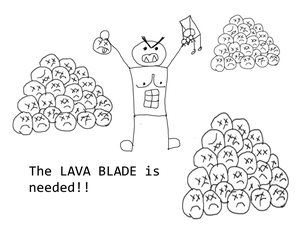 play The Legend Of The Lava Blade